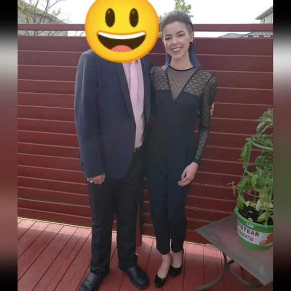 DYNAMITE Lace Jumpsuite - Picture 5 of 5